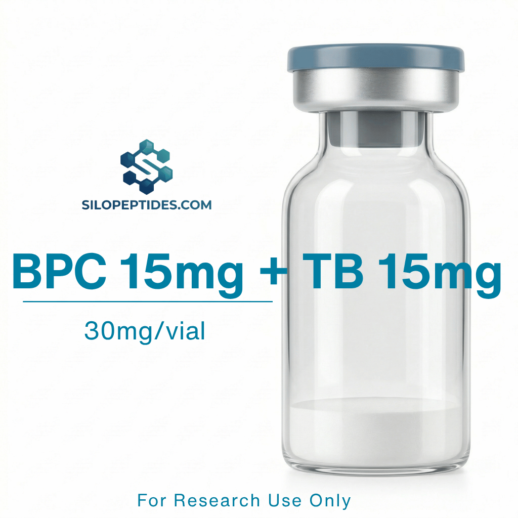BCT30 – High-Quality Lyophilized Blend: BPC-157 15mg + TB-500 15mg (10 vials)