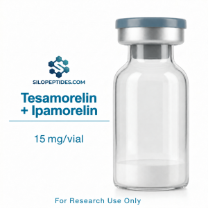 Tesamorelin + Ipamorelin Blend | 15 mg, 10-Vial Packs
